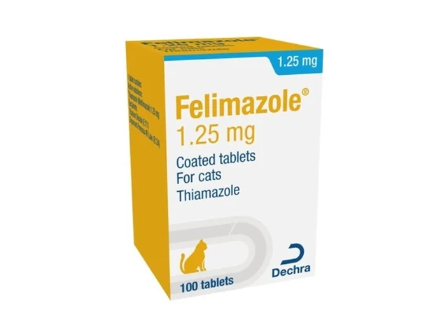 Felimazole 1,25 мг — заводская упаковка, продажа по одной таблетке