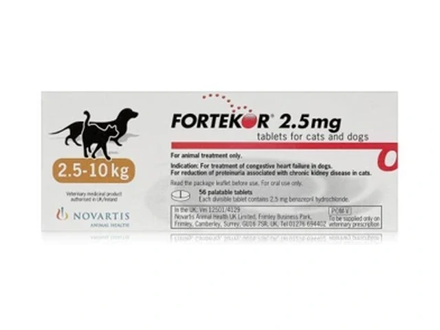 Fortekor 2,5 мг — заводская упаковка, продажа по одной таблетке